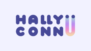 Logo do evento HallyuConn feito por Caroline Dadalto Designer