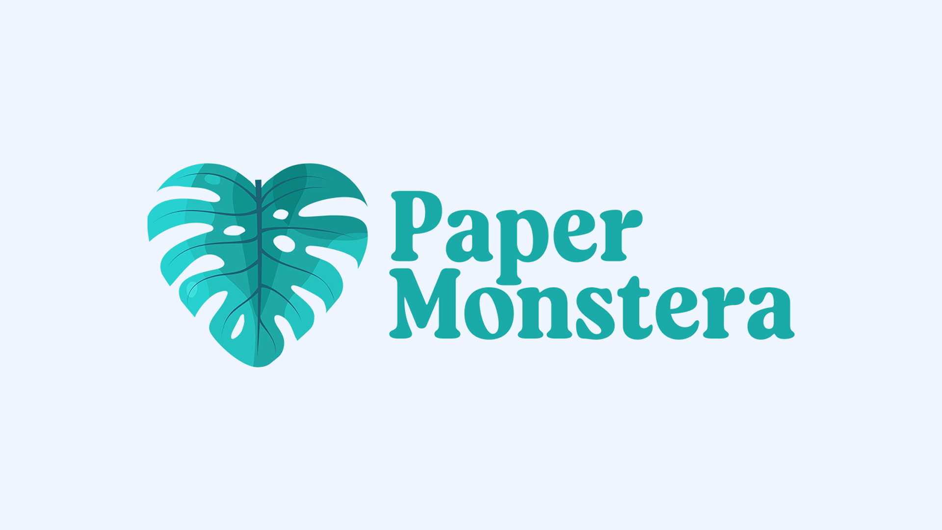 Paper Monstera