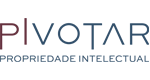 Pivotar Propriedade Intelectual logo desenvolvida por Caroline Dadalto Designer